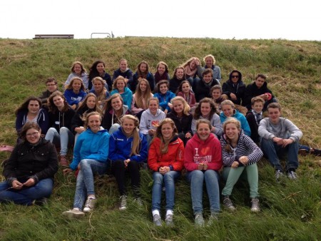 De groep van het selectieweekend